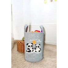 Unisex Leisure Time Bebek Çocuk Odası Düzenleyici Saklama Kutusu Oyuncak Kirli Sepeti 40X35 cm