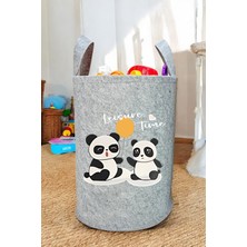 Unisex Leisure Time Bebek Çocuk Odası Düzenleyici Saklama Kutusu Oyuncak Kirli Sepeti 50X40 cm