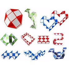 24 Parça Snake Rubik Yılan Zeka Küpü Küçük Boy BAMBMNM268