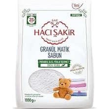 Hacı Şakir Granül Matik Sabun Otomatik Makineler Için Sabun 25 Yıkama (1 x 1000 G)
