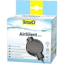 Airsilent – Sessiz Akvaryum Hava Pompası, Komple Set, Kaçma Taşı Dahil, Akvaryumu Güvenilir B