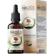Kaoils Aynısefa Yağı 30 ml | Zeytinyağında Masere Edilmiş | Calendula Infused Oil | Cilt Yatıştırıc