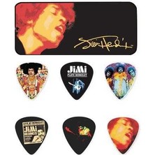 Jim Dunlop Jimi Hendrix Electric Ladyland 12LI Pena Seti (Heavy)
