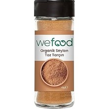 Wefood Organik Seylon Tarçın Tozu 55 gr
