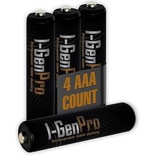 I-Gen Pro P162 4 Adet Aaa 1100 Mah Şarj Edilebilir Ince Kalem Pil 1.2V Ni-Mh Şarjlı Pil