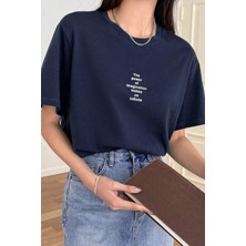 Unisex The Power Of Baskılı Tasarım Tshirt