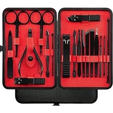 Jouis Manikür Pedikür Seti Kişisel Bakım Tırnak Makası Seti Profesyonel Pedikür El ve Ayak Bakım Ki