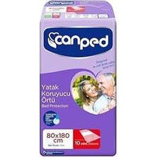 Canbebe Canped Yatak Koruyucu Örtü, 80X180 Santimetre