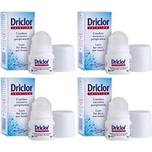 Driclor Anti Perspirant Roll On 20 ml x 4 Adet P02052