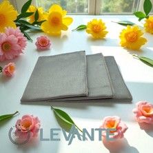 Baklava Desenli Mikrofiber Cam Bezi 3’lü Set – 40X40 cm | Çizmez & Ultra Emici
