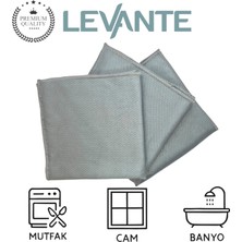 Baklava Desenli Mikrofiber Cam Bezi 3’lü Set – 40X40 cm | Çizmez & Ultra Emici