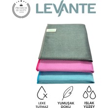 Premium Diamond Mikrofiber Cam ve Temizlik Bezi 3’lü Set – 40X40 cm | Tüy & Iz Yapmaz