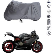 Ducati 1199 Panigale S Bağlantı Tokalı  Uyumlu Solarblock Prime Motosiklet Brandası Örtüsü