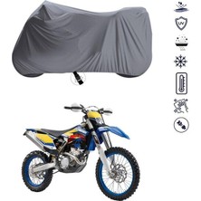 Husaberg Fe 250 Bağlantı Tokalı  Uyumlu Solarblock Prime Motosiklet Brandası Örtüsü