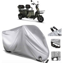 Rks Vip Rider 3s Elektrikli Arka Çanta (Bağlantı Tokalı) Uyumlu Solarblock  Motosiklet Brandası