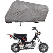 Tegin ACC | Skyteam Bubbly 125 Bağlantı Tokalı Uyumlu Solarblock Prime Uyumlu Motosiklet Brandası | Su Geçirmez, %99 UV, Yansıtıcı Gümüş Üst, 360° Lastikli, Taşıma Çantalı