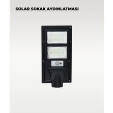 AC Aydınlatma 100W Solar Sokak Aydınlatması 6500K (Beyaz Işık)
