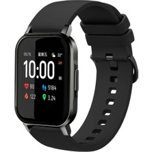 Tagomoon Haylou Watch LS02 ile Uyumlu Kordon Jel Silikon Tokalı Kayış