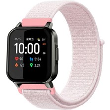 Tagomoon Haylou LS02 Akıllı Saat Uyumlu Spor Kumaş Desenli Cırt Cırtlı Kordon Kayış