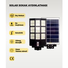 AC Aydınlatma 900W Solar Sokak Aydınlatması 6500K (Beyaz Işık)