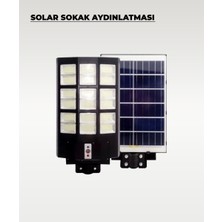 AC Aydınlatma 900W Solar Sokak Aydınlatması 6500K (Beyaz Işık)