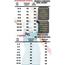 Kız Çocuk Oversize Pamuklu Beli Lastikli Fitilli Alt&üst Takım PANTOLON&TIŞÖRT-AÜT-2014
