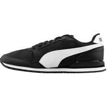 Puma St Runner V3 Mesh 384640 01 Erkek Siyah-Beyaz Günlük Spor Ay