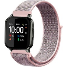 Tagomoon Haylou LS02 Akıllı Saat Uyumlu Spor Kumaş Desenli Cırt Cırtlı Kordon Kayış