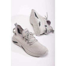 Erkek Sneaker Casual Rahat Bağcıklı Fileli Triko Spor Ayakkabı 2003-101-0003