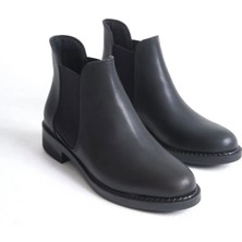 Gob London Kadın Bot & Bootie Düz Şık Chelsea Hafif Rahat Kışlık Klasik Bot 4009-116-0001
