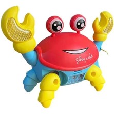 Brother Toys Yürüyen Yengeç Oyuncak Ipli Işıklı Müzikli Emeklemeye ve Yürümeye Yardımcı