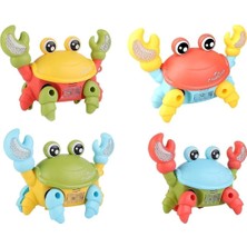 Brother Toys Yürüyen Yengeç Oyuncak Ipli Işıklı Müzikli Emeklemeye ve Yürümeye Yardımcı