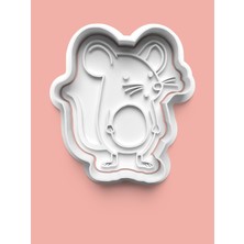 Aktastore Fare Figürü Kurabiye Kalıbı ve Şeker Hamuru Kalıbı