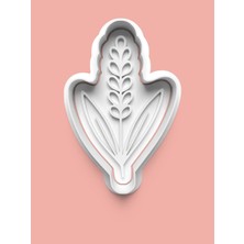 Aktastore Bitki Çiçeği Kurabiye Kalıbı ve Şeker Hamuru Kalıbı