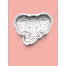 Aktastore Fil Suratı Kurabiye Kalıbı ve Şeker Hamuru Kalıbı