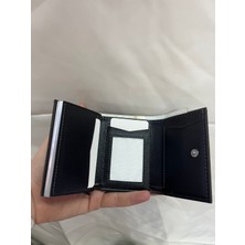 Mekanızmalı Para Bölmeli Cüzdan Erkek
