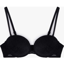 Koton Çıkarılabilir Askılı Ekstra Dolgulu Maximizer Destekli Dantelli Sütyen