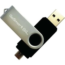 Gosmart 64GB Kapasiteye Sahip Smart USB Bellek, Windows ile Uyumlu ve Hızlı Veri Aktarımı