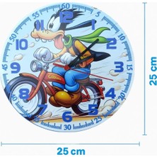 Çocuk Odası Duvar Saati Goofy Temalı