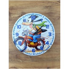 Çocuk Odası Duvar Saati Goofy Temalı