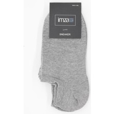 Füme Düz Pamuklu Suprem Sneaker Çorap 1060250151