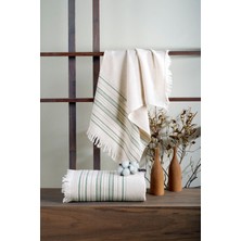 Liana 50X90 70X140 cm 2’li Banyo Havlu Takımı, Plaj Havlusu, Hamam Takımı