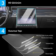 Tesla Model Y Juniper Uyumlu 2025 2026 Model 15.4 Inç Multimedya 9h Nano Ekran Koruyucu
