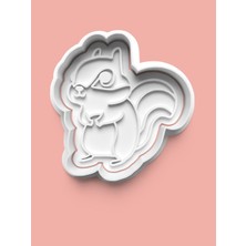 Aktastore Sincap Figürü Kurabiye Kalıbı ve Şeker Hamuru Kalıbı