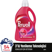 Perwoll Renkli Hassas Sıvı Bakım Deterjanı 2.97L (54 Yıkama)