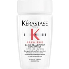 Kerastase Premiere Bain Decalcifiant Reparateur Yıpranmış Saçlar Için Onarım Sağlayan Şampuan 80 ml Travel Sıze