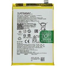 Oppo A3/A3X Pil Batarya BLPA77 Supervooc