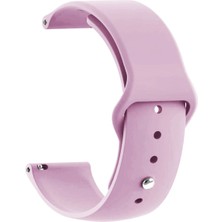 Samsung Galaxy Watch 4/5/6/7/fe/40/40/44 Classic 42/43/46/47MM Uyumlu 20MM Silikon Kordon