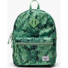 Herschel Heritage Printed Çocuk Yeşil Sırt ÇANTASI.06610