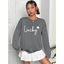 Modavera Kadın Uzun Kollu Bisiklet Yaka Viskon Iki Iplik Bluz